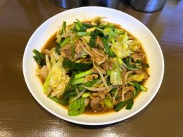 博多ラーメン七萬　津守店のにら豚